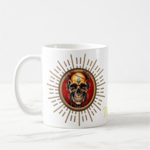 Taza De Café Un cráneo