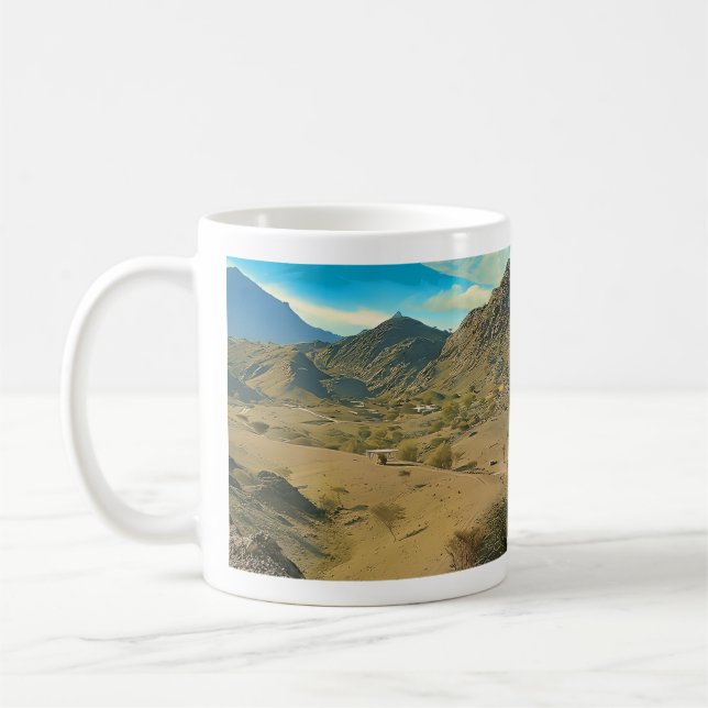 Taza De Café Un desierto valle (Izquierda)