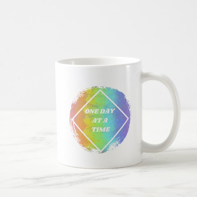 Taza De Café Un día a la vez - NA, Narcóticos Anónimos (Derecha)