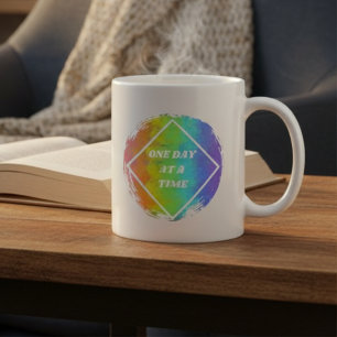 Taza De Café Un día a la vez - NA, Narcóticos Anónimos