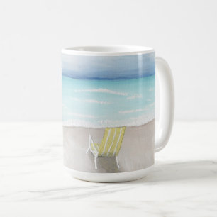 Taza De Café Un día en la playa