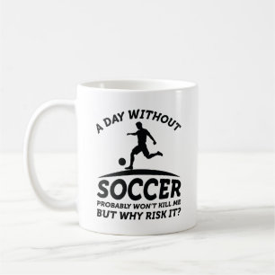 Taza De Café Un día sin fútbol