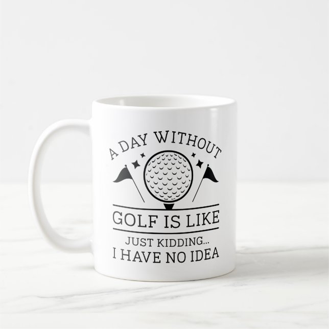 Taza De Café Un día sin golf (Izquierda)