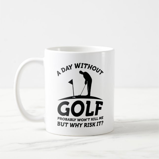 Taza De Café Un día sin golf (Izquierda)