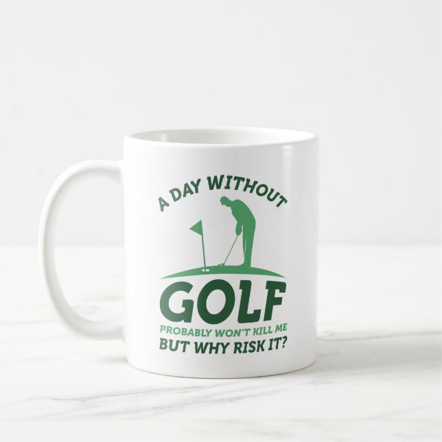 Taza De Café Un día sin golf (Izquierda)