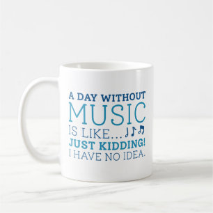 Taza De Café Un día sin música