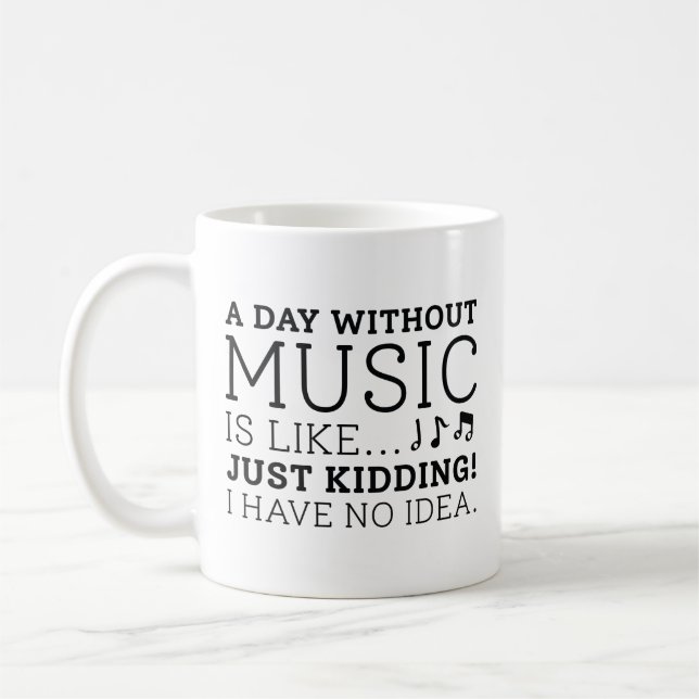 Taza De Café Un día sin música (Izquierda)