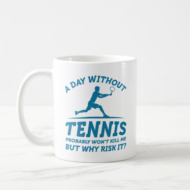 Taza De Café Un día sin tenis (Izquierda)