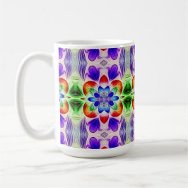 Taza De Café Un diseño clásico tradicional colorido único de co