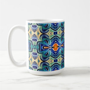 Taza De Café Un diseño clásico único y colorido