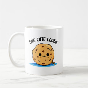 Taza De Café Un divertido bollo de comida para una galleta