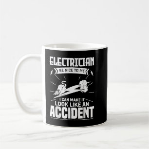 Taza De Café Un Electricista Divertido Que Me Guste La Técnica