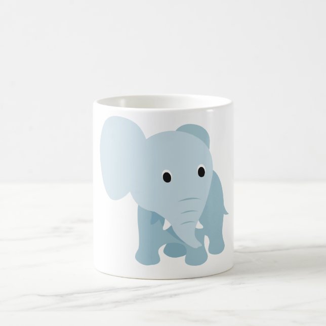 Taza De Café Un elefante pequeño (Centro)
