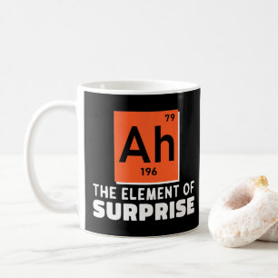 Taza De Café Un Elemento De Sorpresa De La Química Graciosa Est