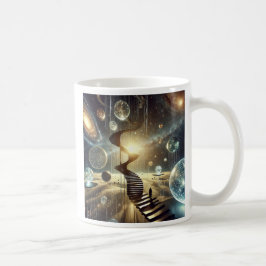 Taza De Café Un escalier au travers de l'infinie.