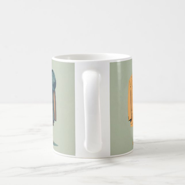 Taza De Café Un estudio en contraste (Mango)