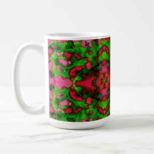 Taza De Café Un estudio en rosa y verde