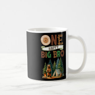 Taza De Café Un Feliz Cumpleaños Uno Hermano Mayor Campista Cam