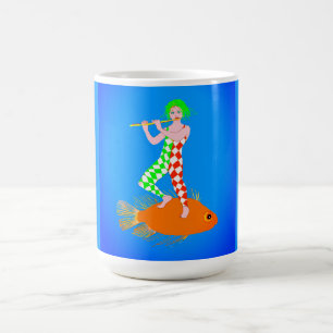 Taza De Café Un flautista