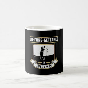 Taza De Café Un-Fore-Gettable Cada Mayo Golf Golfer Divertido