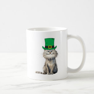 Taza De Café Un gato irlandés feliz