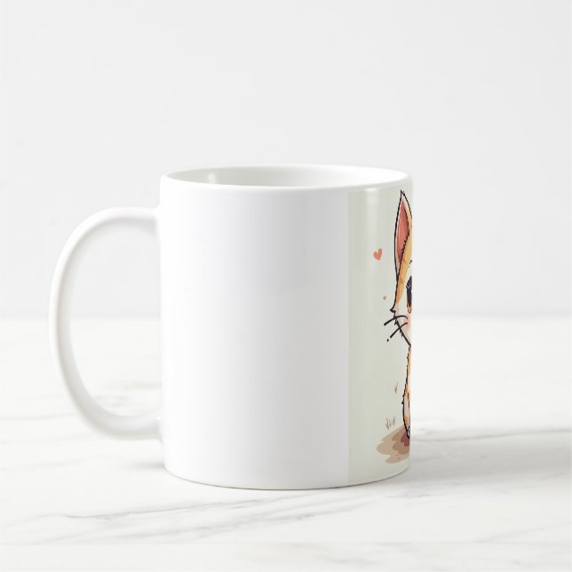 Taza De Café un gato lindo (Izquierda)
