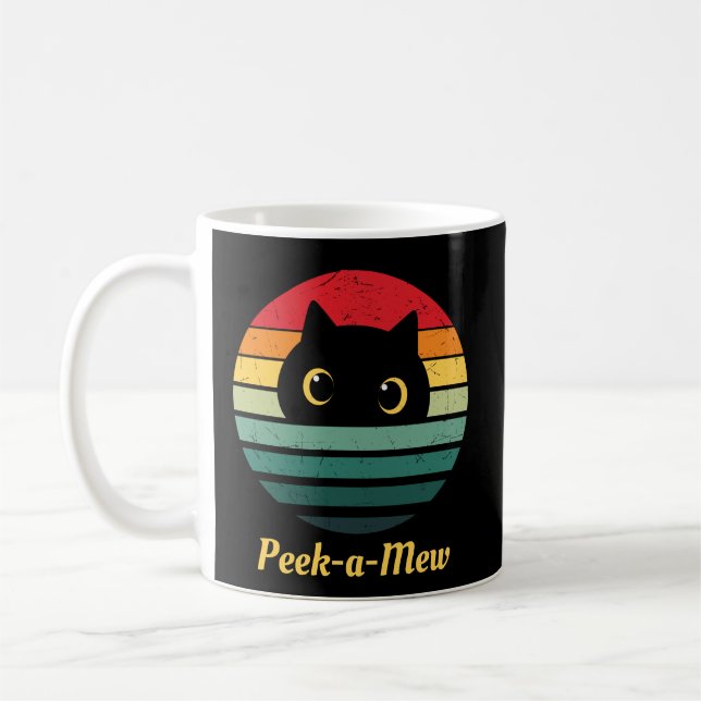 Taza De Café Un gato lindo, un poco más (Izquierda)