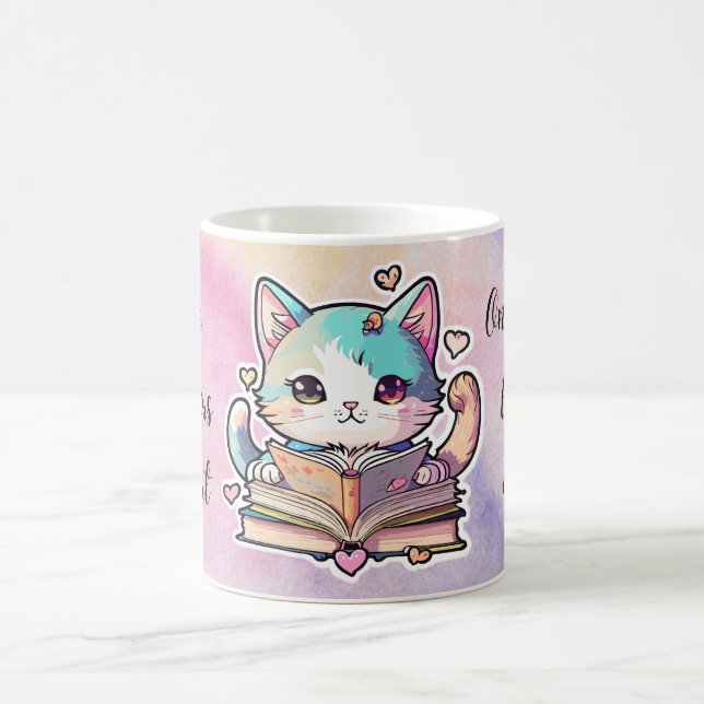Taza De Café un gato lleva a otro (Centro)