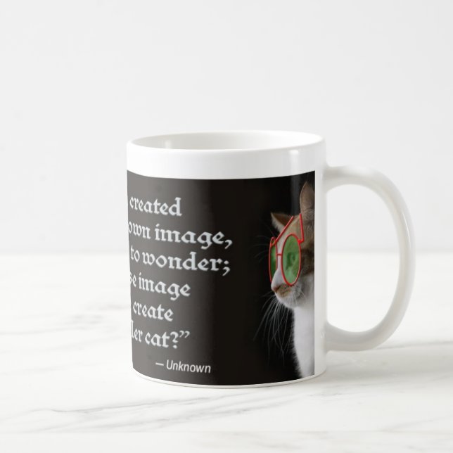 Taza De Café Un gato más noble (Derecha)