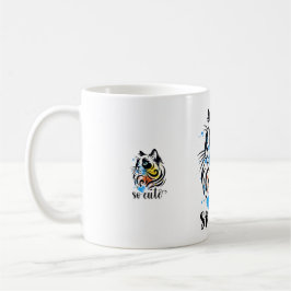 Taza De Café Un gato muy lindo - un café artístico y colorido