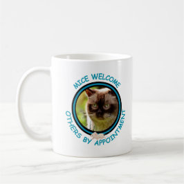 Taza De Café Un gato personalizado para recibir a los ratones p