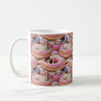 Taza De Café Un gato por donut para el amante de los gatos