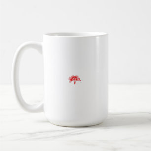 Taza De Café Un gráfico pétalo rojo que se asemeja a una imagen