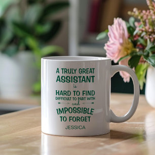 Taza De Café Un gran ayudante con nombre