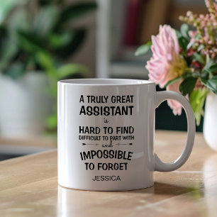 Taza De Café Un gran ayudante con nombre