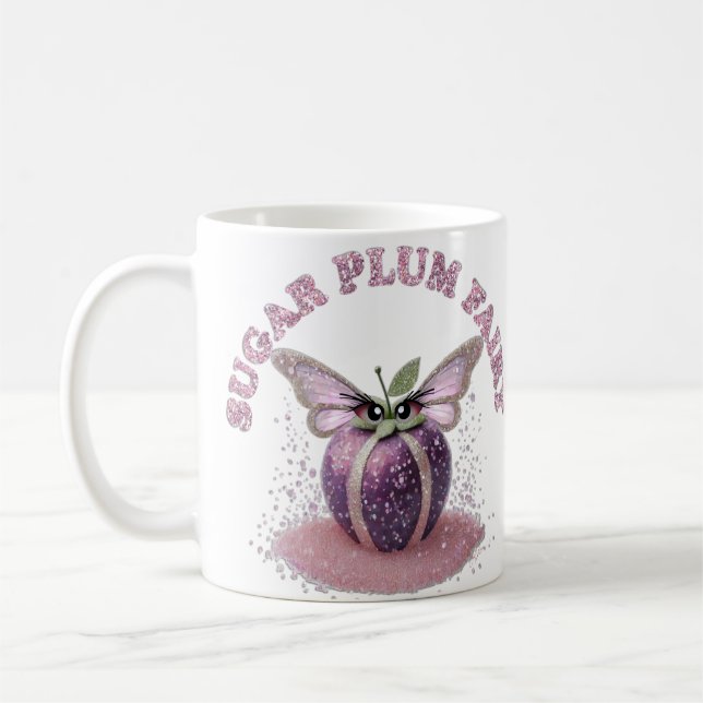 Taza De Café Un Hada de Azúcar y Ciruela (Izquierda)