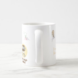 Taza De Café Un hermoso y elegante tazón de café mensaje divino