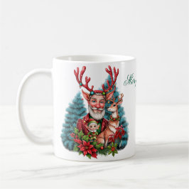 Taza De Café Un ilustracion de Navidades caprichosos,