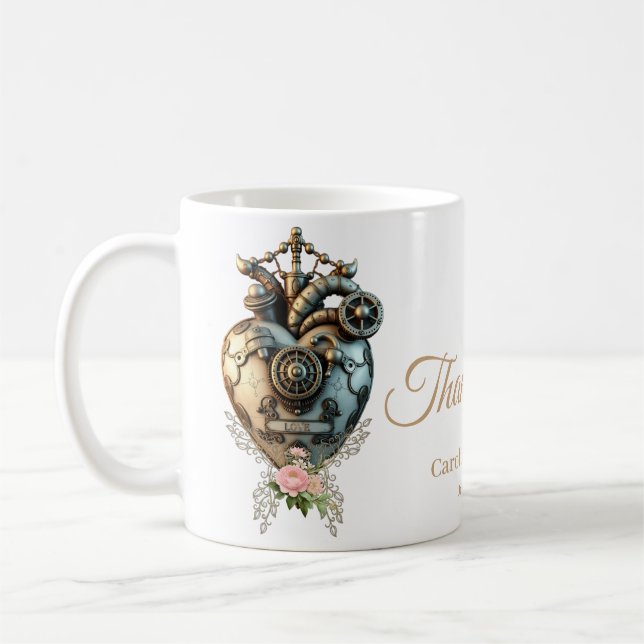 Taza De Café Un impresionante oído de vapor punk (Izquierda)