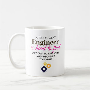 Taza De Café Un Ingeniero Verdaderamente Grande – Nombre Person