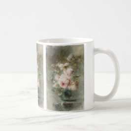 Taza De Café Un jarrón con rosas de Margaretha Roosenboom
