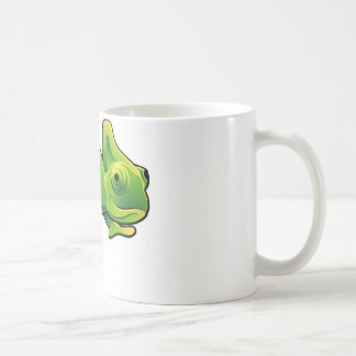 Taza De Café Un lagarto lindo del camaleón