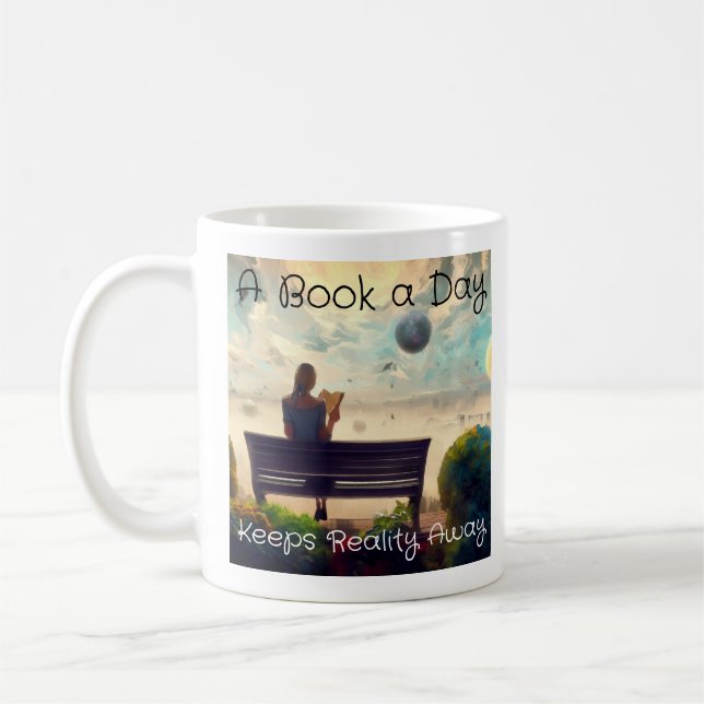 Taza De Café Un libro al día (Izquierda)