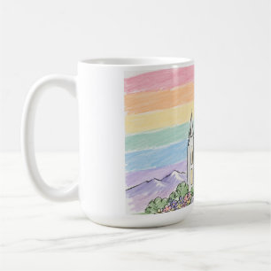 Taza De Café Un lugar celestial de paz Hermoso templo SUD