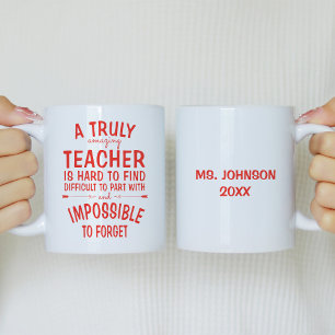Taza De Café Un maestro de café rojo verdaderamente asombroso