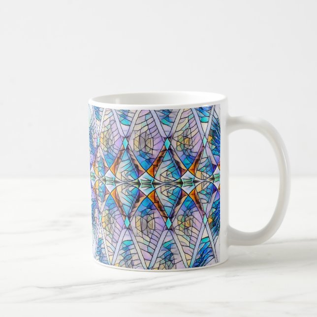 Taza De Café Un mágico patrón fractal. (Derecha)