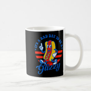 Taza De Café Un mal día para ser un perrito caliente divertido