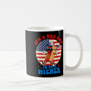 Taza De Café Un mal día para ser una salchicha divertida hot do