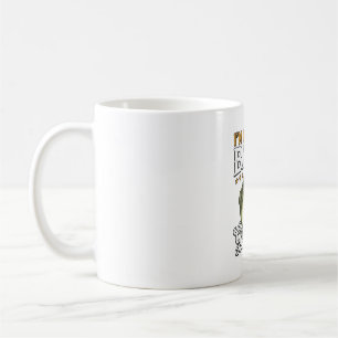 Taza De Café Un mal diseño vectorial vintage de pesca de lubina