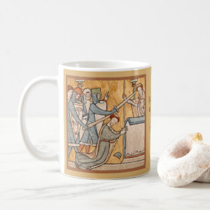 Taza De Café Un Martirio Temprano de St. Thomas Becket en el Ar